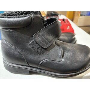 Propet Mens Tyler Pull‎ On Ankle Boots Size 10 X(3E)